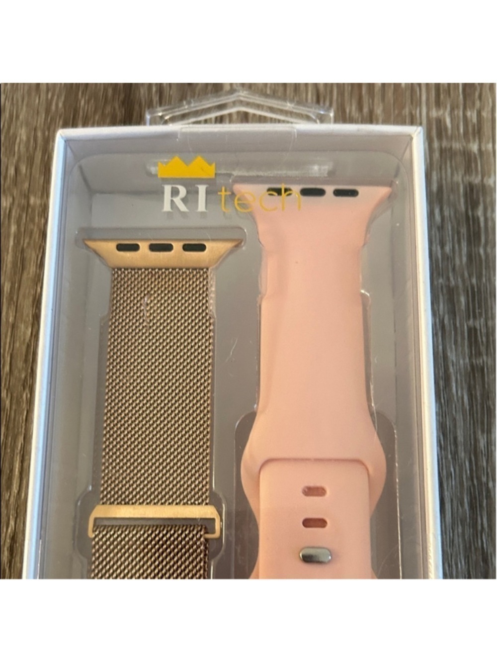 Pink and Gold Smartwatch Case for Apple Watch - Picture 3 of 5